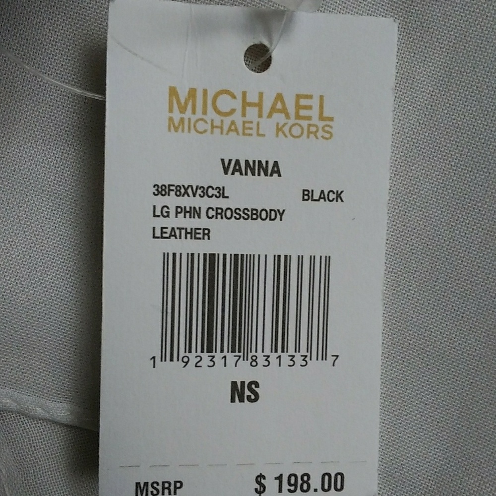 MICHAEL KORS VANNA LG PHONE MINI CROSSBODY CLUTCH - Picture 3 of 6